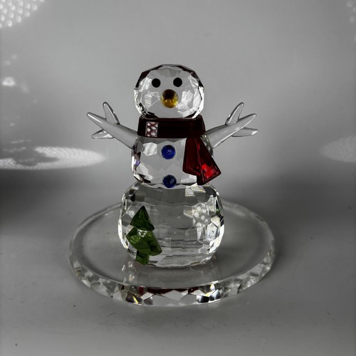 Partylite kristall schneemann - kristall,