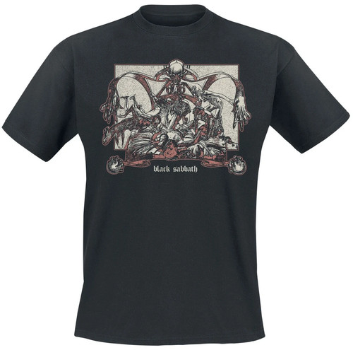 Black sabbath shirt herren - black,