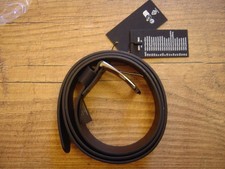 Gürtel Schwarz Kunstleder NEU