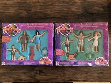 Flintstones Familie Feuerstein 12 x Figur 1994 Mattel ovp Biegefiguren bendable