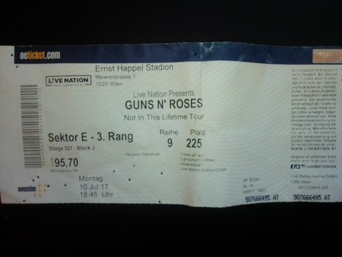 Guns roses 2017 wien - 10.07.2017,