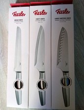 3er Set Fissler Messer Neu