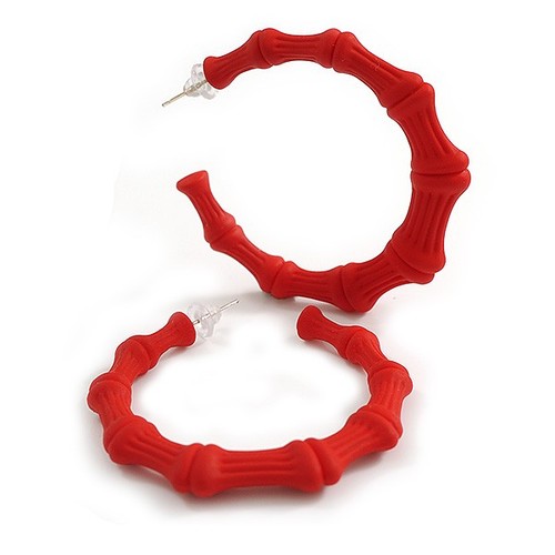 Große rote acryl bambus - rote,