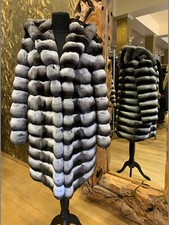 CHINCHILLA MANTEL CHINCHILLA COAT CHINCHILLA PELZ MANTEL CHINCHILLA PELZ KAPUZE