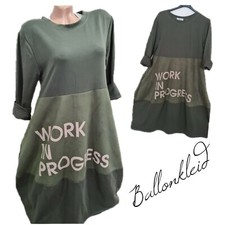 Ballonkleid Langarm Kleid