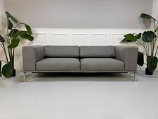 Cassina Moov 3-Sitzer Designer Sofa Couch Grau
