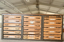 Alte Bundeswehr Werkbank -