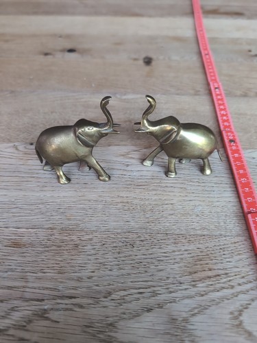 Messing elefanten figuren - messing,