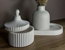 Deko Set Handarbeit, Vase 