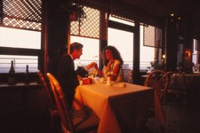 Dia Model hübsche Frau Fotograf Jochen Harder 1980er gerahmt 35mm jw2/36-25-2-4