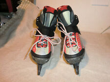 V 3 TEC Kinder Freizeit Schlittschuhe  EU Gr. 28 - 30 verstellbar, GUT! (312)