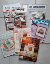 Bastelzeitschriften, Karten und Scrapbooking