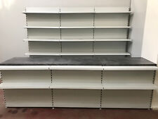 Theke Tresen Regal Biomarkt Wandregal Verkaufstresen 3m Asia Markt Kasse