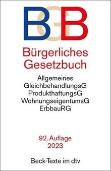Bürgerliches gesetzbuch mit - bürgerliches, gesetzbuch:
