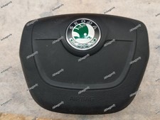 Skoda Fabia Roomster Airbagabdeckung Neu mit gebrauchten Emblem
