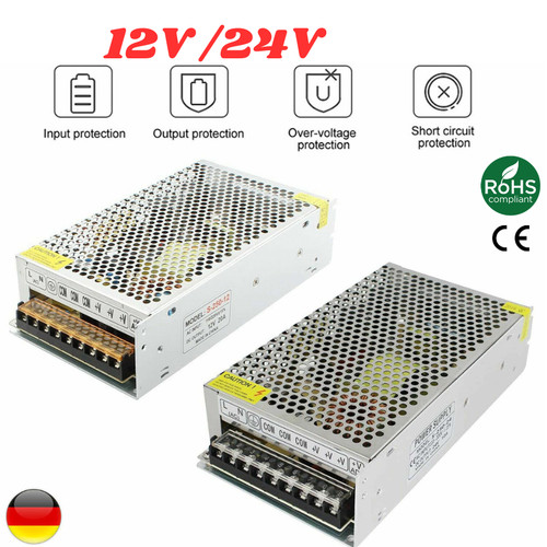 Schaltnetzteil 12v 24v - 12v, /