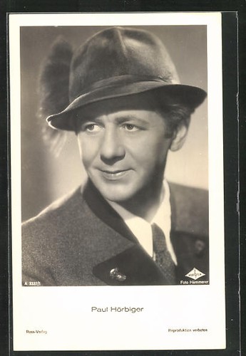 Schauspieler paul hörbiger - schauspieler,