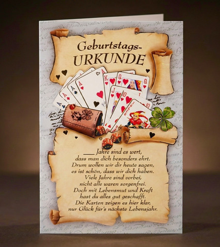 Geburtstag urkunde - geburtstag,
