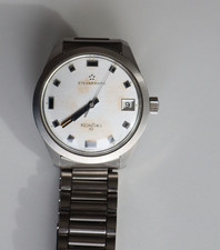 NOS Eterna Kontiki 10 Automatic Eternamatic, orignal Gay Freres Band, RAR