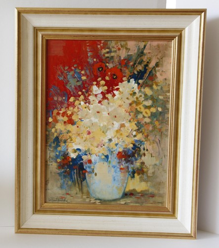 Gemälde bernd funke blumen - gemälde,