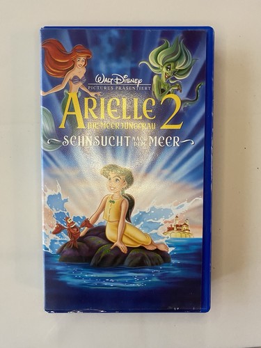 Arielle die meerjungfrau vhs - arielle,