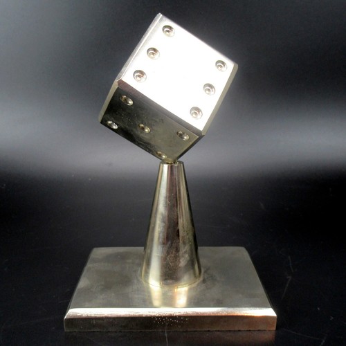 Designer metall objekt würfel - designer,