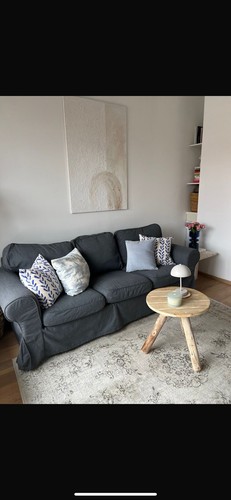 Sofa sitzer dunkelgrau ikea - sofa,