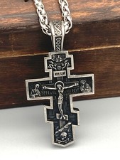 Edelstahl Anhänger Kreuz