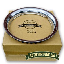 13" Edelstahl Zierringe 4er