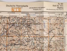 Deutsche Heereskarte 1943