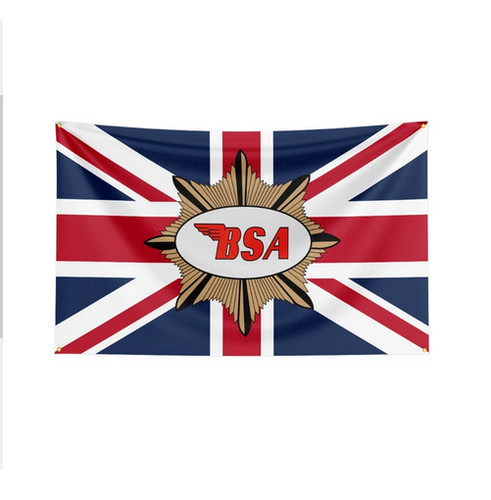 Bsa motorrad flagge fahne - motorrad,