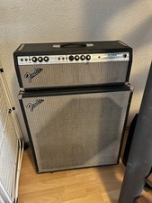 Fender Bassman 100 Röhrenverstärker + Box – Vintage Original 70s Silverface