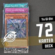 Yugioh! - Blauäugiger weißer Drache Deck - oldschool - ORIGINAL & Deutsch! 🔵🔽
