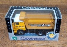 b036 - Cararama 1/43 - Mercedes LKW KIPPER, gelb - Rollsmans