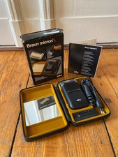 Braun Micron L im Ledercase