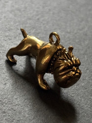 Bulldogge aus messing - messing, |