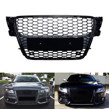 Kühlergrill für Audi A5 8T Coupe/Sportback + S-Line/S5 07-11 Wabengrill Schwarz