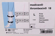 1 Paar Kompressionsstrümpfe medi mediven thrombexin 18 Kniestrumpf Gr. L