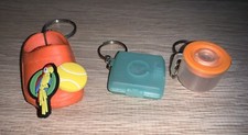 3er Set Schlüsselanhänger Tupperware + Schuh