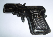 altes Blechspielzeug Pistole Kinderpistole Gilling 45