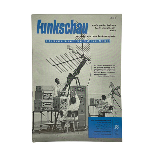 Funkschau heft zeitschrift - zeitschrift, /