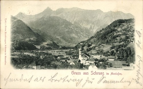 Schruns vorarlberg - ak,
