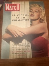 Alte Zeitschrift, Marilyn Monroe, 1953, Paris Match