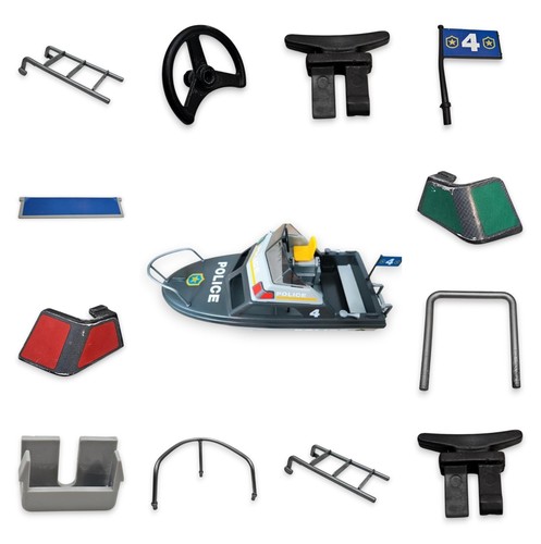 Playmobil polizei boot 4429 - boot,