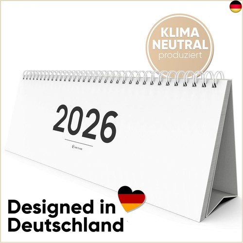 Uniture tischkalender 2026 - -,