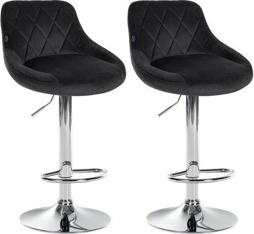 2er set barhocker lazio samt - 2er,