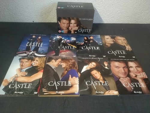 Castle komplette dvd - dvd-box, der