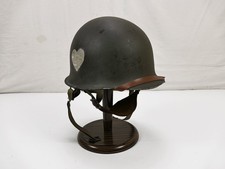 #F/ Filmrequisite US Type WW2 502nd Paratrooper Infantry Regiment PIR Stahlhelm 