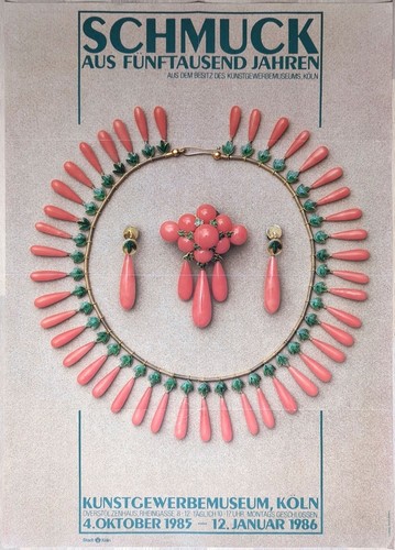 Poster plakat schmuck aus - -,