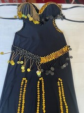 Ägyptisches Sexy Bauchtanzkostüm, handgefertigtes Perlen Bauchtanzkleid, بدلة...